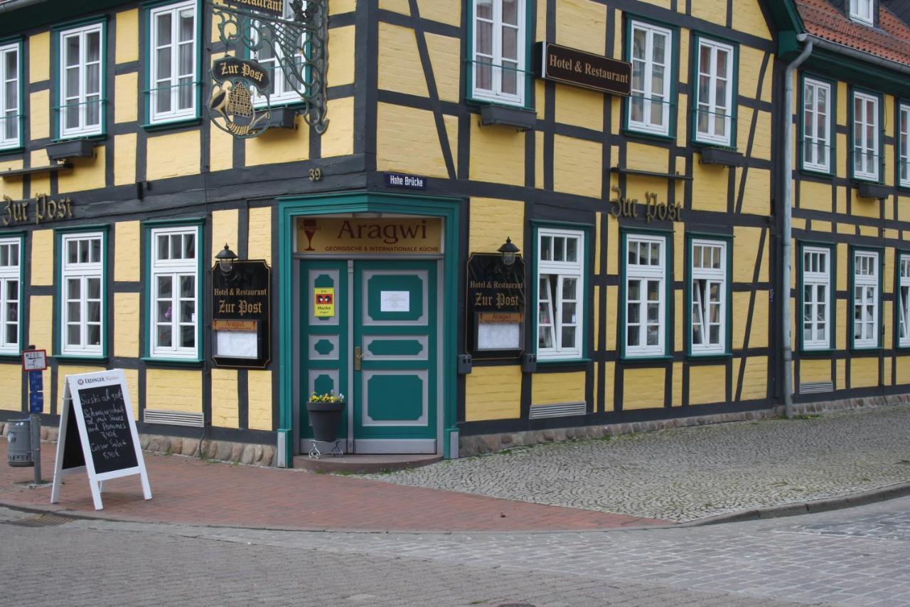 Hotel & Restaurant Aragwi Salzwedel Exteriör bild