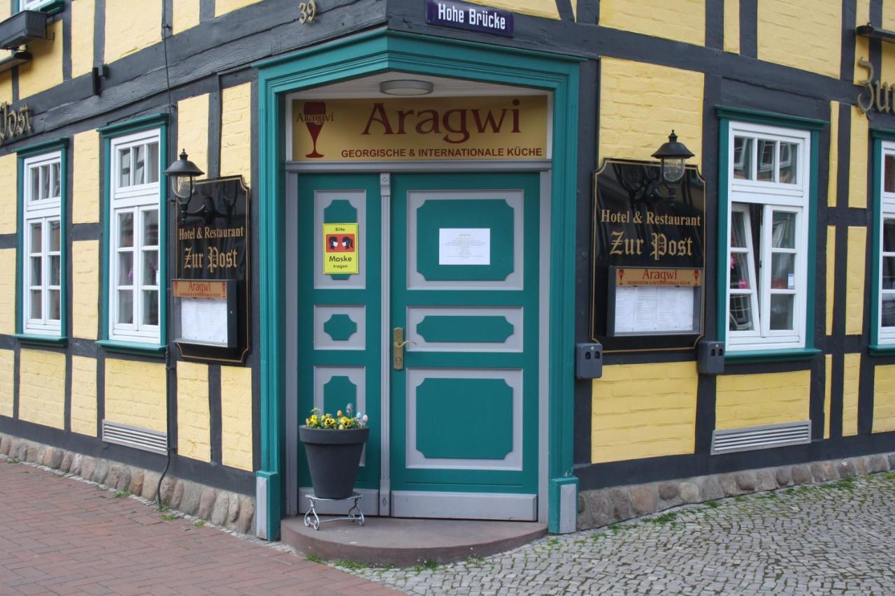 Hotel & Restaurant Aragwi Salzwedel Exteriör bild
